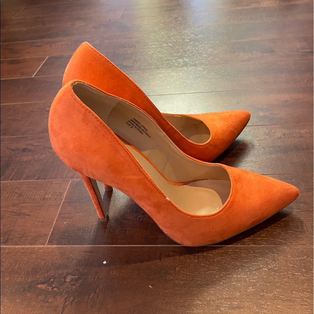 Orange heels